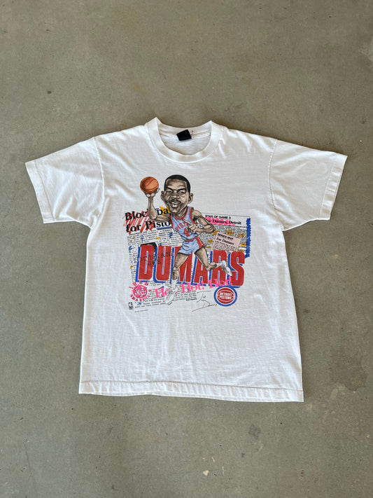 90’s Joe Dumars Salem Sports NBA T-Shirt [M]