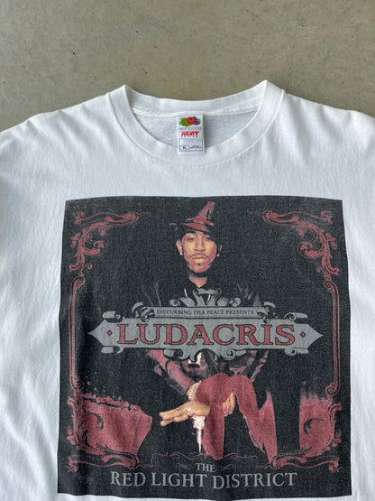 04' Ludacris " The Red Light District " Rap T Shirt [L]