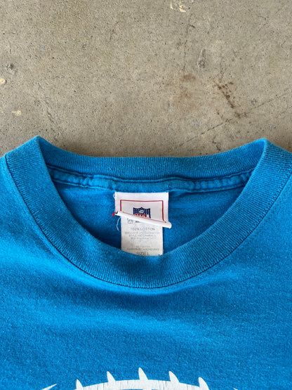 00’s Carolina Panthers Spellout T-Shirt [L]