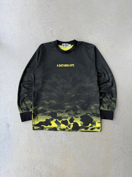 A Bathing Ape Bape Camo Long Sleeve Jersey [M]