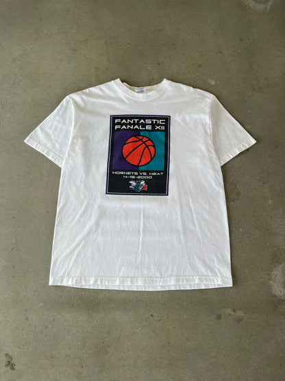 00’ Hornets vs. Heat NBA Fan Night T-Shirt [XL]