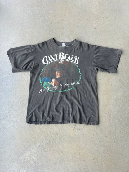 1990 Clint Black " Put Yourself In My Shoes " Band T Shirt [L]