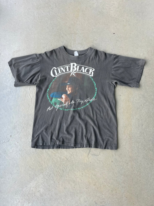 1990 Clint Black " Put Yourself In My Shoes " Band T Shirt [L]