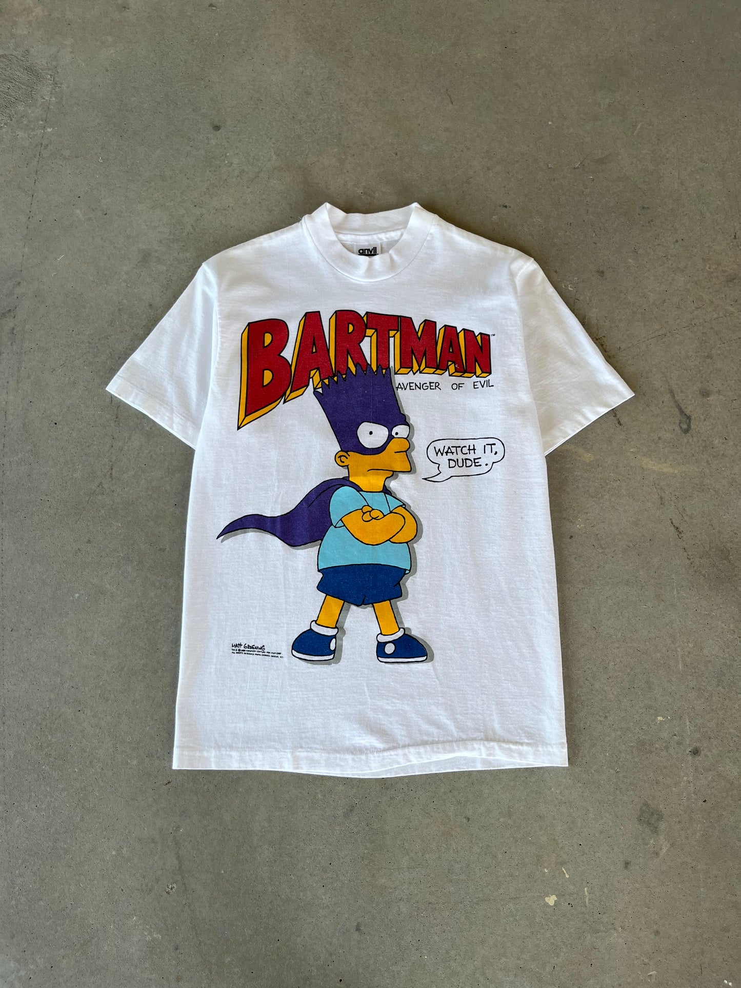 90’s Bartman The Simpsons T-Shirt [S]