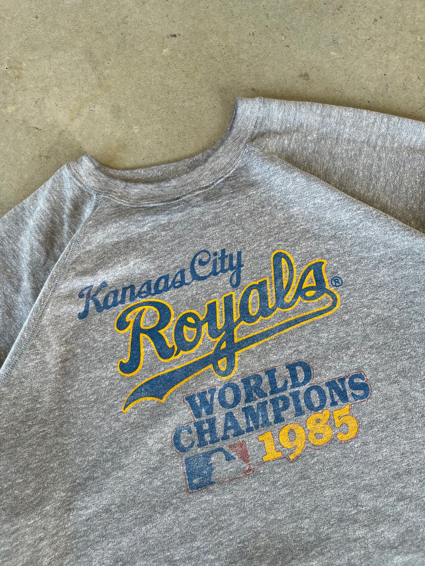 1985 Kansas City Royals World Series Crewneck [L]