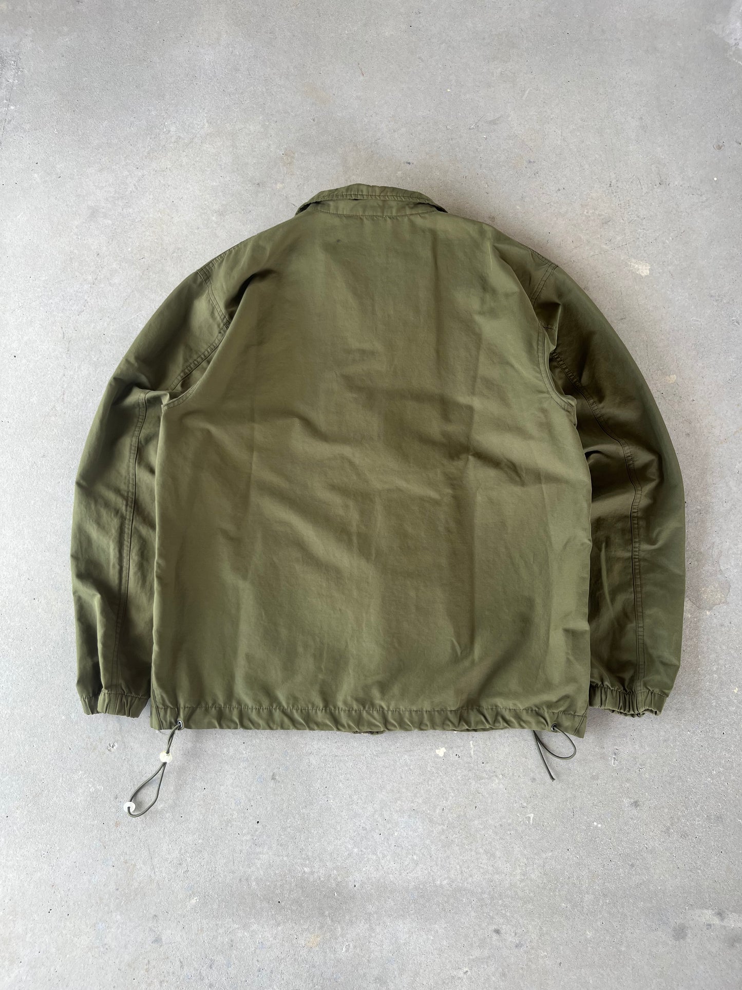 Y2K Nike Green Windbreaker Zip-Up Jacket [M]