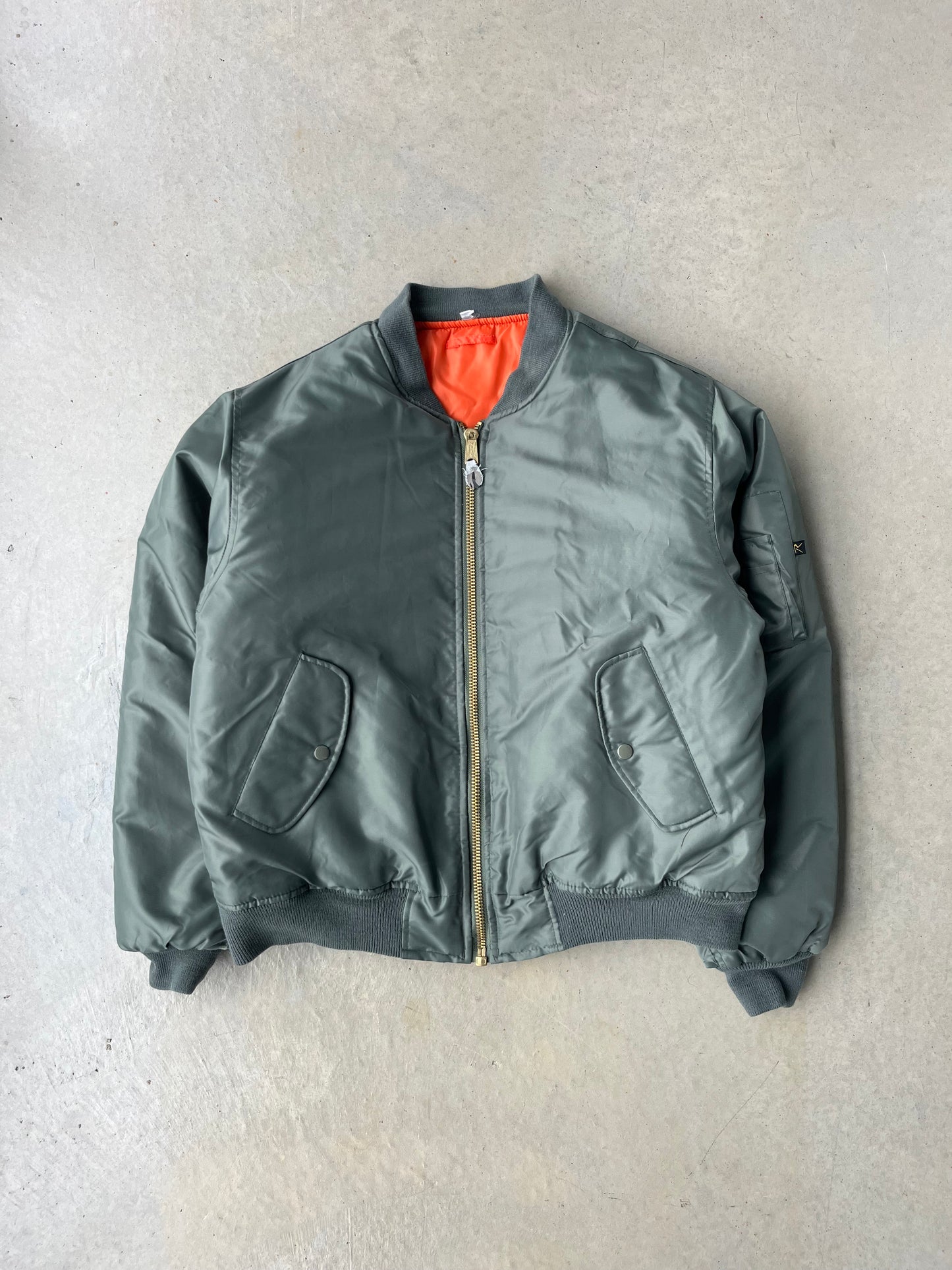 00s Reversible Military Bomber Jacket [XL]