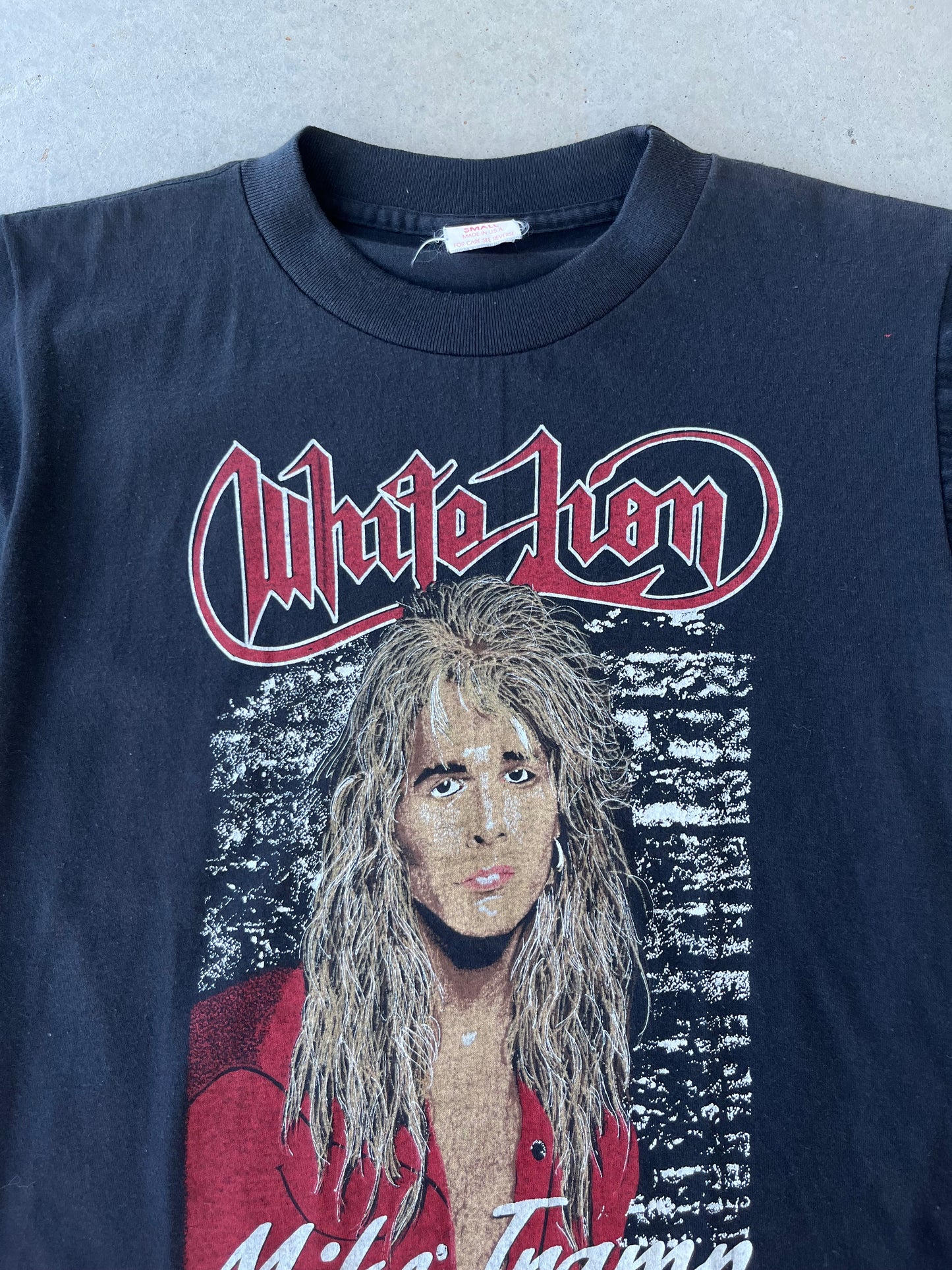 1980s White Lion Band Pride Album Promo T-Shirt [S]