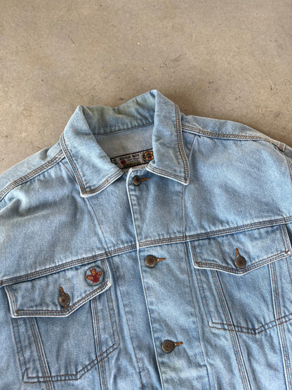 00’s Bugle Boy Denim Jean Jacket [L]