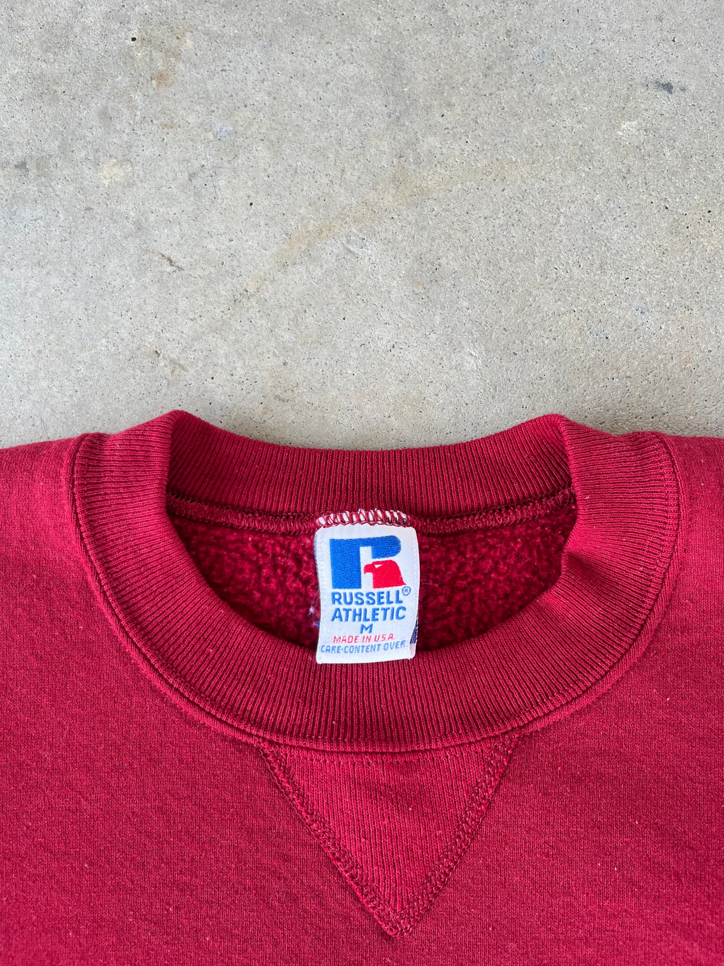 90’s Russell Athletic Red Crewneck [M]