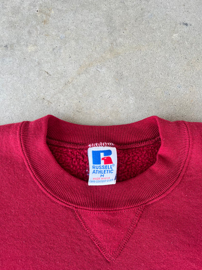 90’s Russell Athletic Red Crewneck [M]