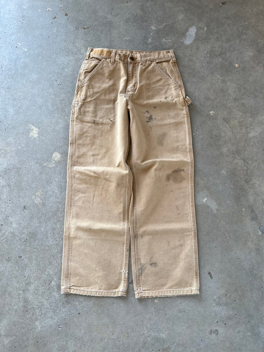 90’s Tan Carhartt Carpenter Pants [28x29]