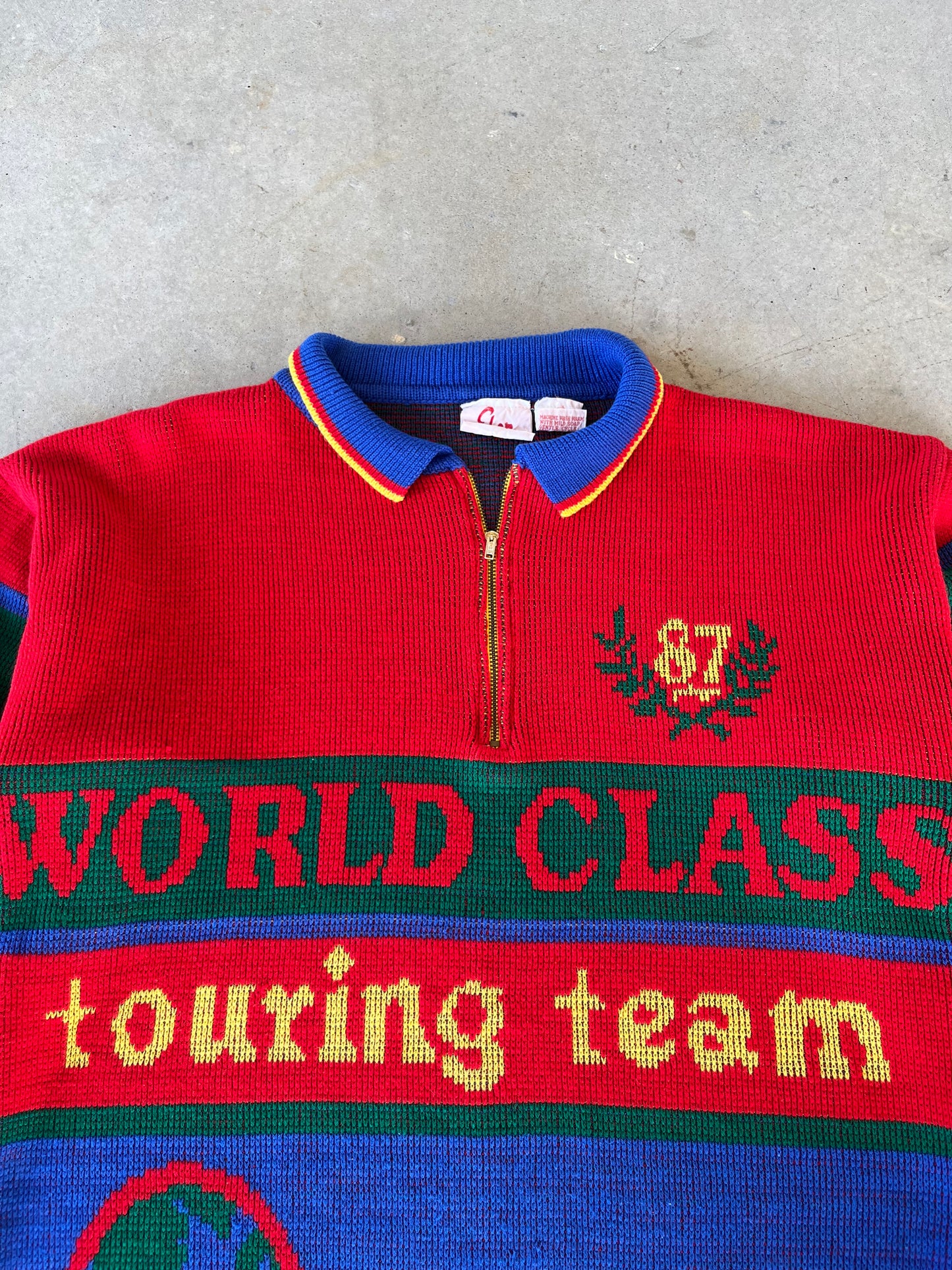 1987 World Champs Cycling Tour Team Sweater [M]