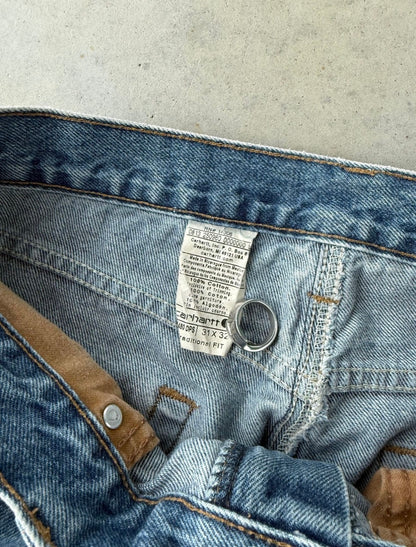 00’s Carhartt Denim Work Painter Pants [32x31]