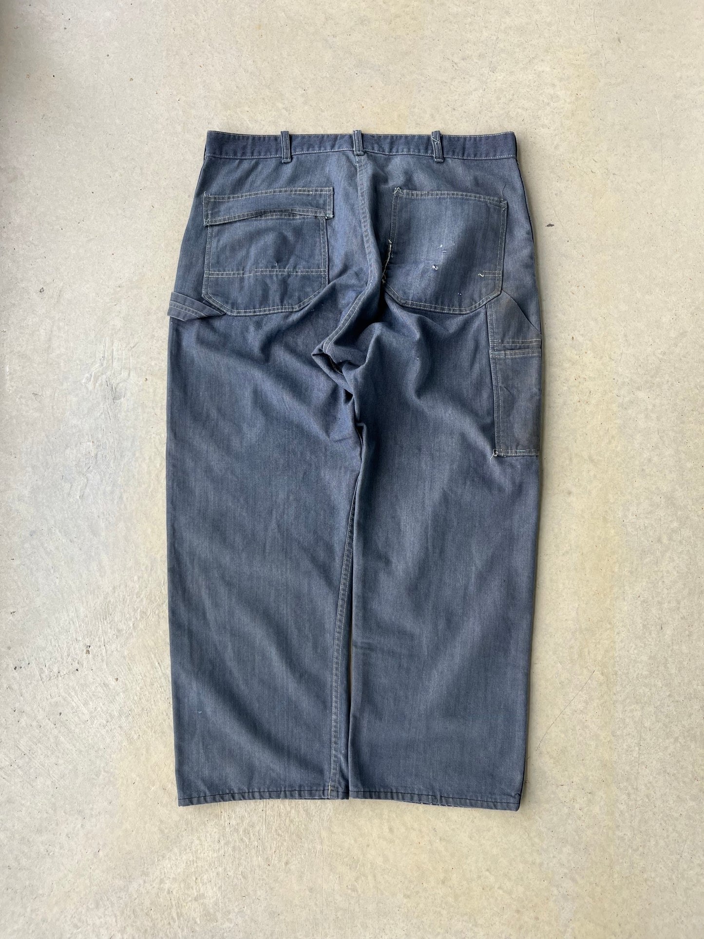 1980’s Sears Blue Carpenter Pants [38x30]