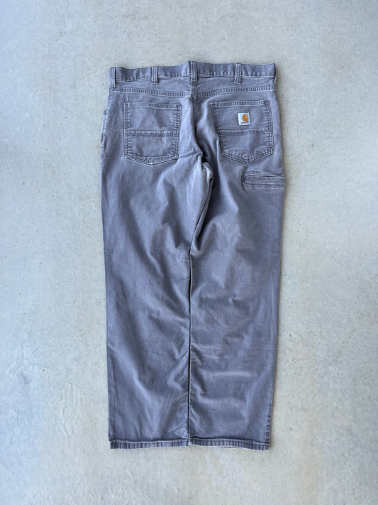 00’s Carhartt Light Grey Work Pants [36x30]