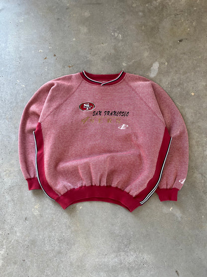 90’s San Francisco 49ers Logo Athletic Crewneck [XL]