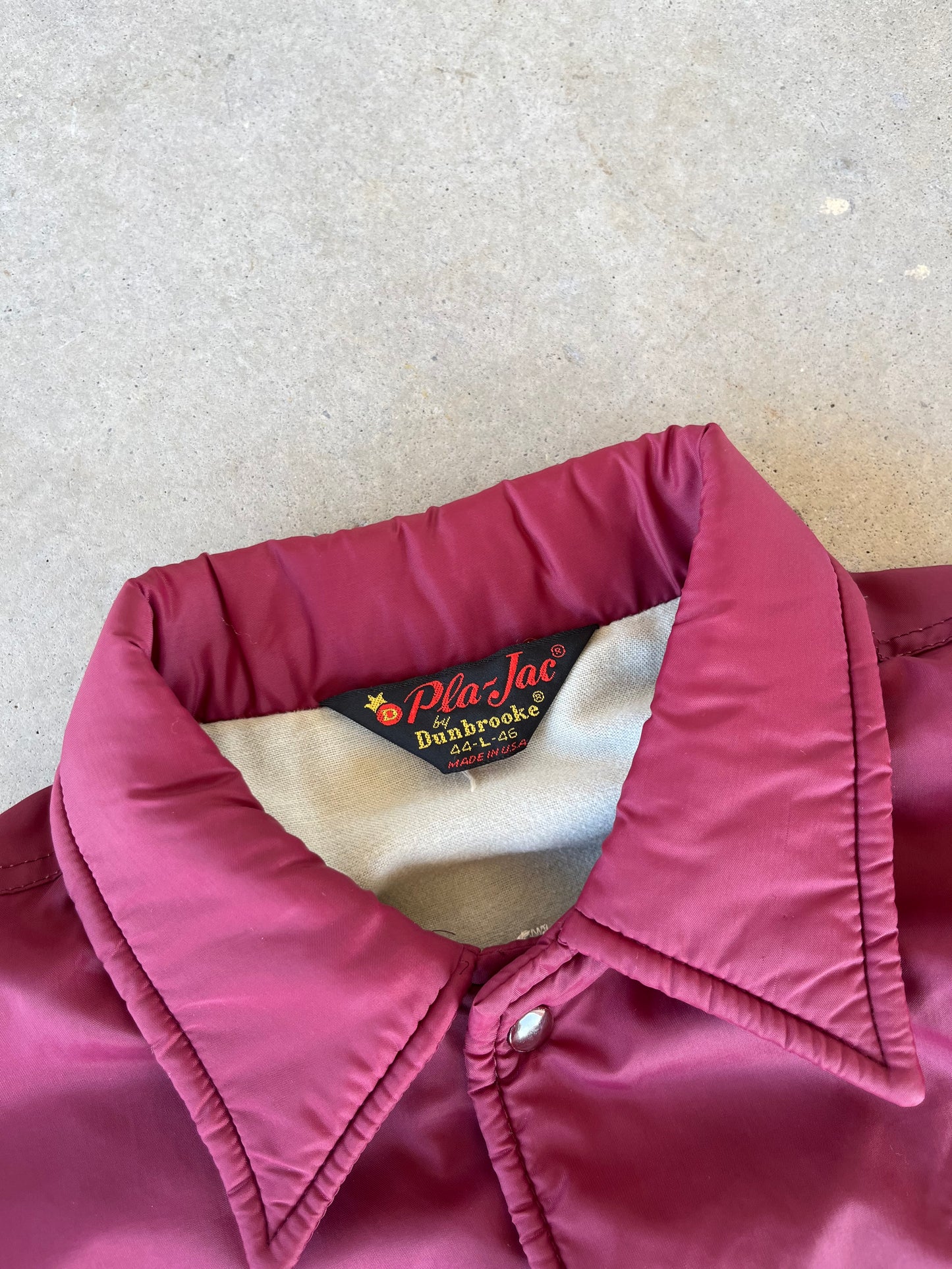 70’s Hejaz Squares Windbreaker Jacket [L]