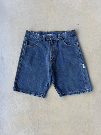90’s Blind Skateboards Embroidered Denim Jean Shorts [34]
