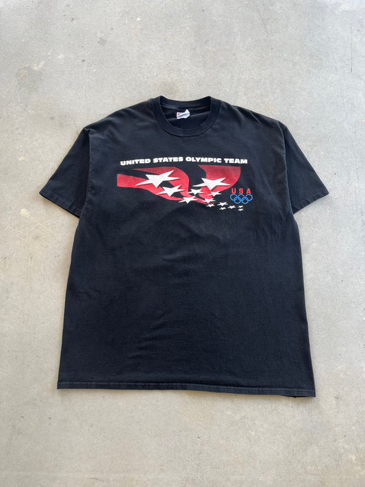 90’s USA Olympics Hockey Team T-Shirt [XL]