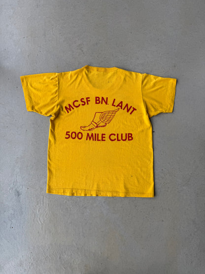 80’s Marine Corps 500 Mile Run Club T-Shirt [M]