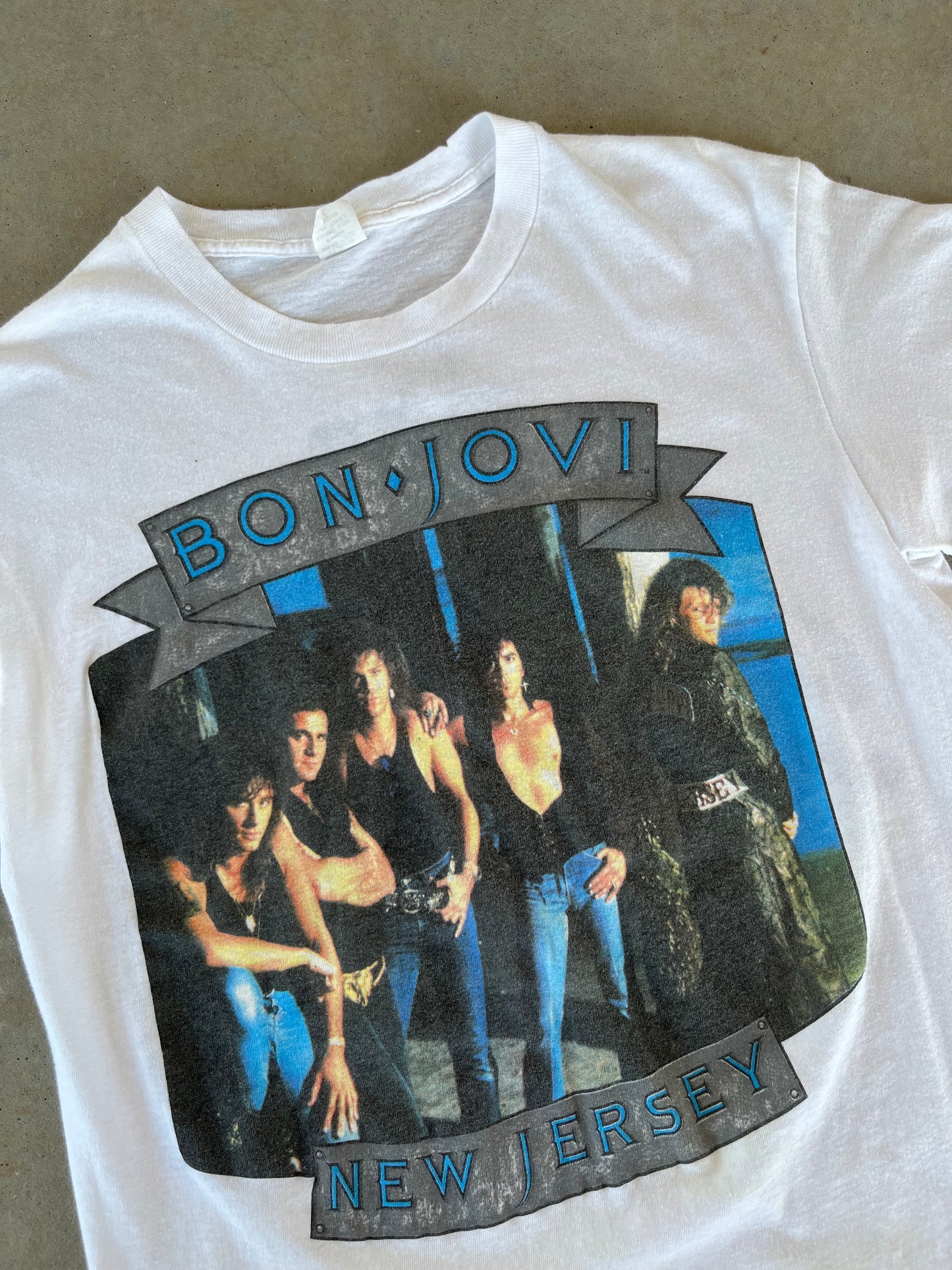 80’s Bon Jovi “ The Jersey Syndicate “ Band T-Shirt [S]