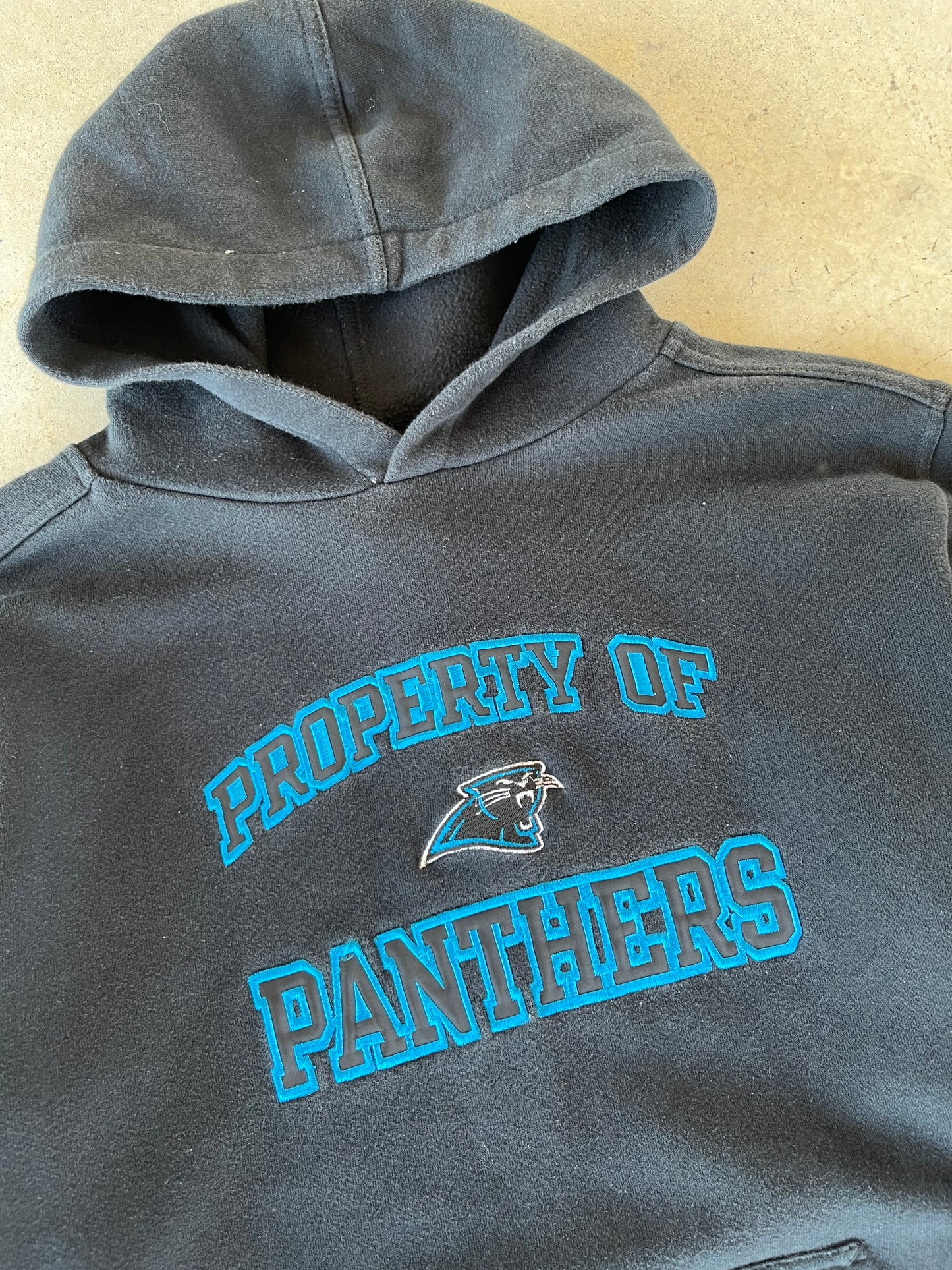 00’s Carolina Panthers “Property of Panthers” Hoodie [M]