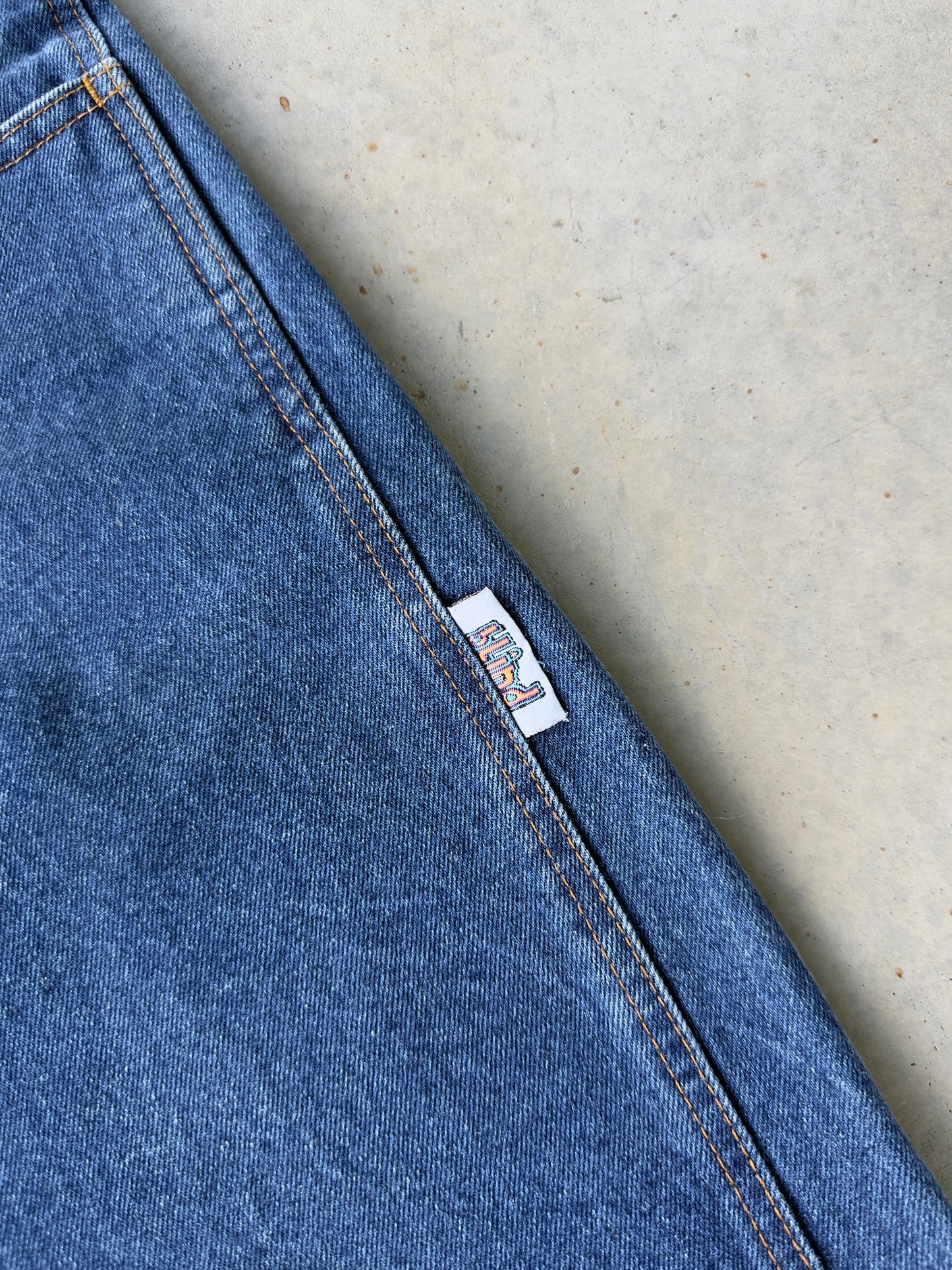 90’s Blind Skateboards Embroidered Denim Jean Shorts [34]