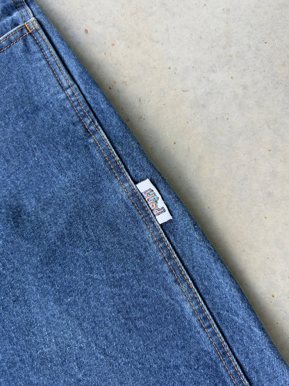 90’s Blind Skateboards Embroidered Denim Jean Shorts [34]