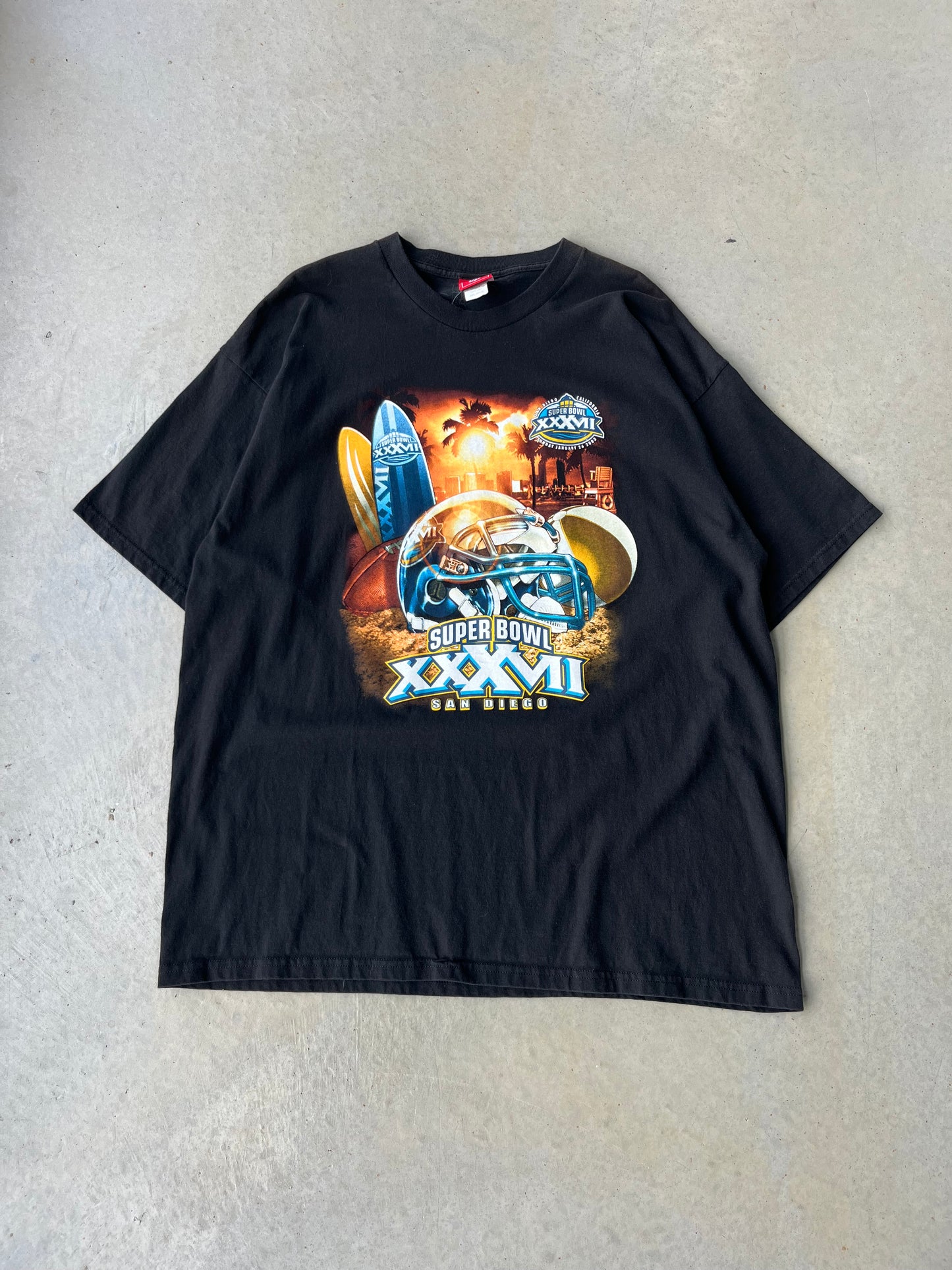 03' NFL Super Bowl T Shirt [XXL]