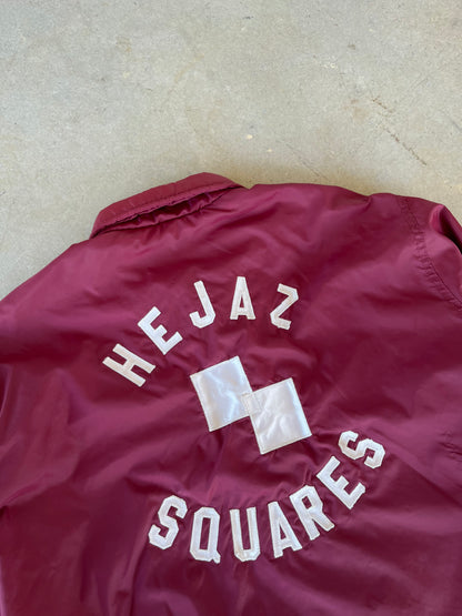 70’s Hejaz Squares Windbreaker Jacket [L]