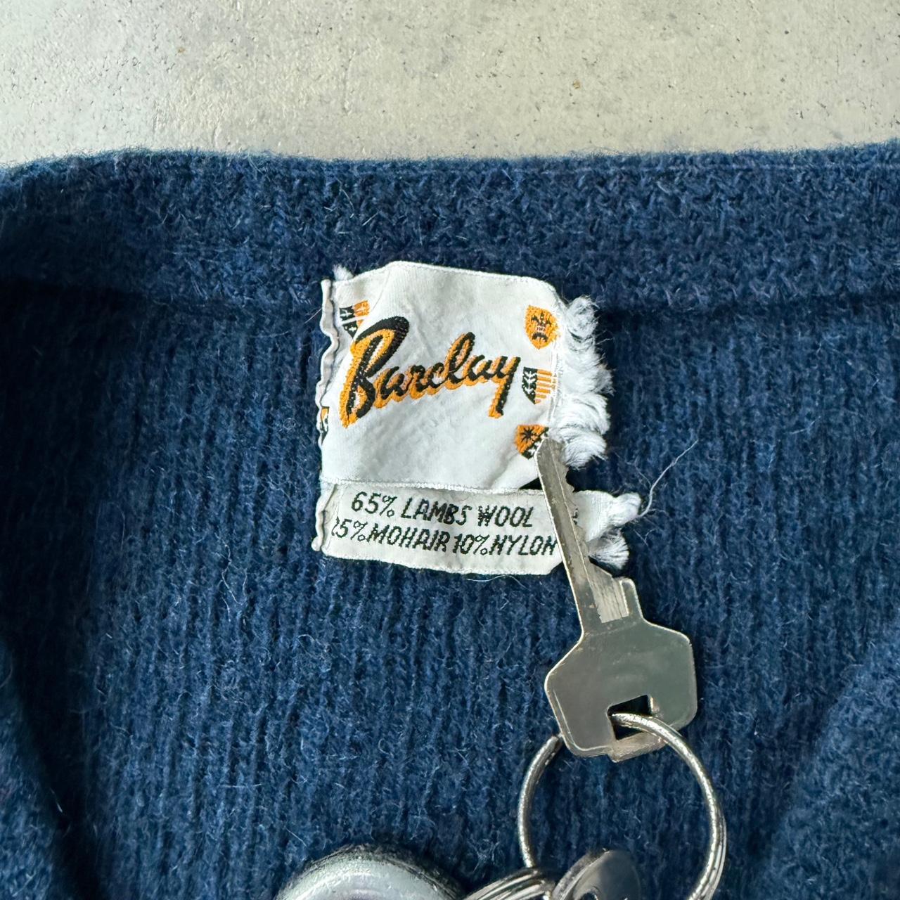 1980’s Mohair Cardigan Sweater [M]
