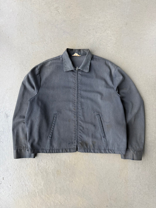 80’s Big Mac Faded Grey Work Jacket [L]