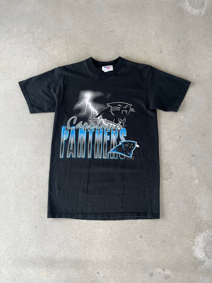 1995 Carolina Panthers Lightning T-Shirt [M]