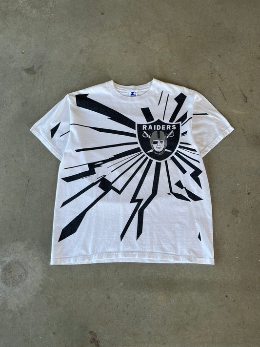 90’s Oakland Raiders Starter T-Shirt [L]
