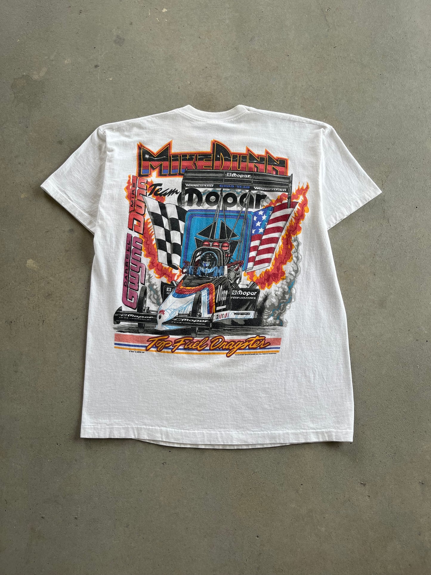 1997 Mike Dunn Drag Racing T-Shirt [XL]