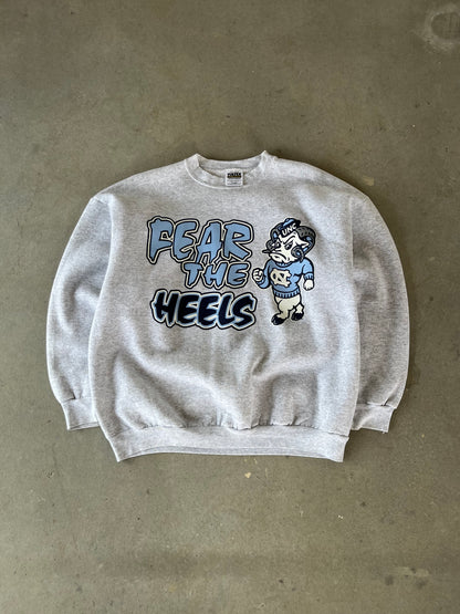 90’s UNC Tarheels “Fear the Heels” Crewneck [L]
