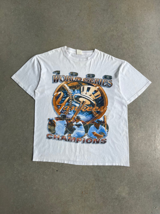 1996 NY Yankees World Series Rap Tee [XL]