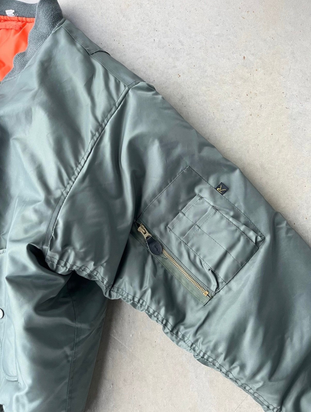 00s Reversible Military Bomber Jacket [XL]