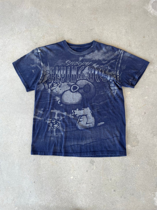 00’s Flying Ace Snoopy All Over Print T-Shirt [M]