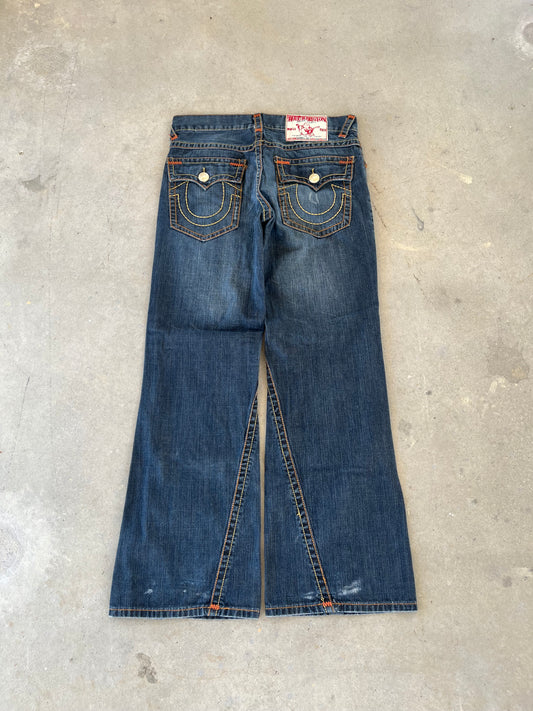 00’s True Religion Flared Jeans [34x33]