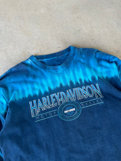 Y2K Harley Davidson Tie Dye Long Sleeve [XL]