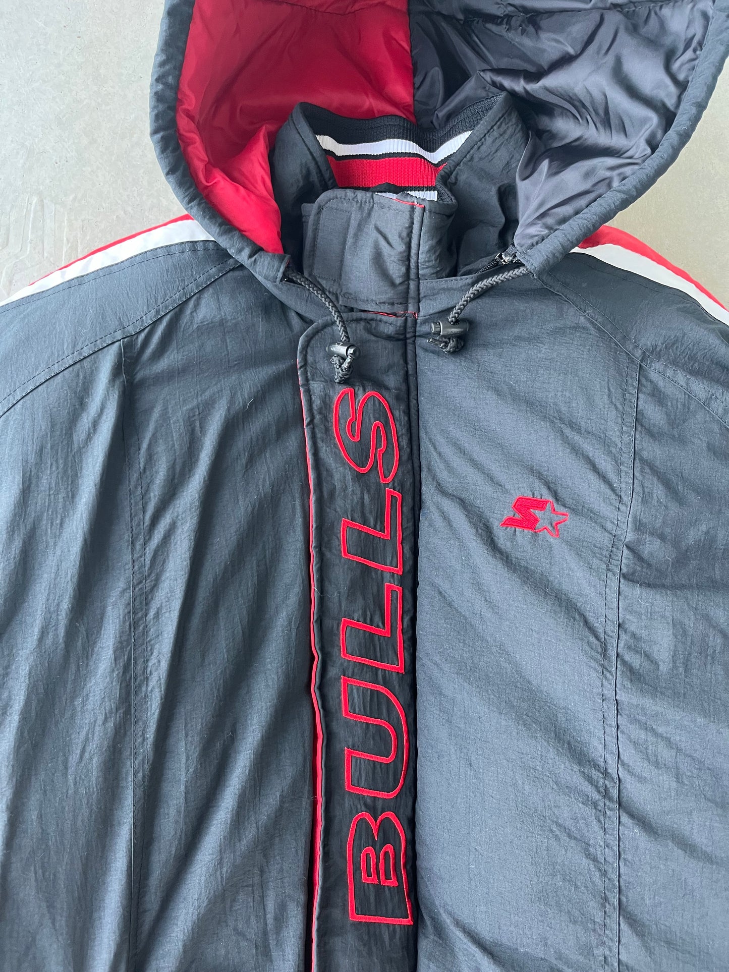 90's Chicago Bulls Starter Jacket [XL]