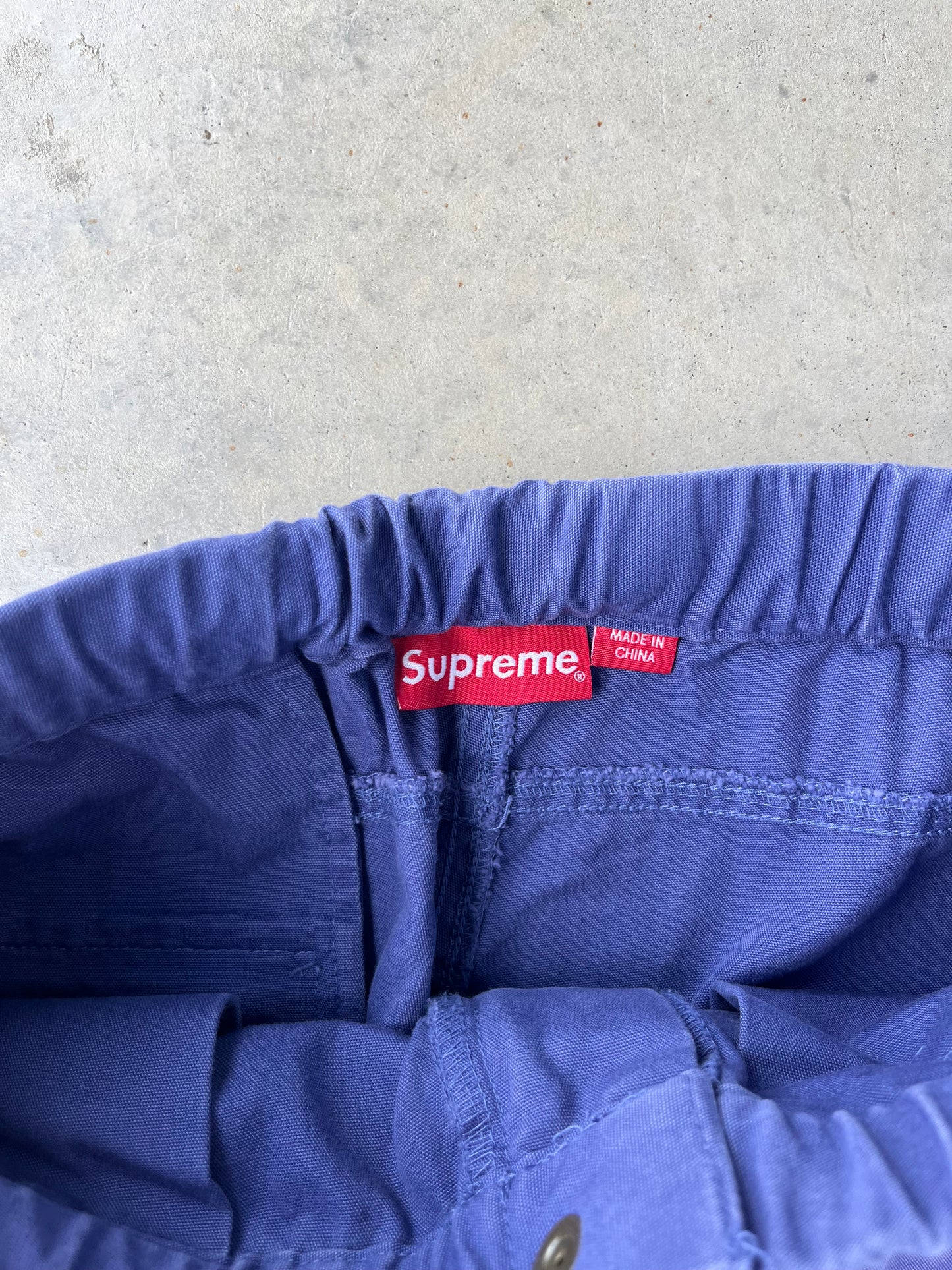 Supreme Blue Cargo Pants [30x29]