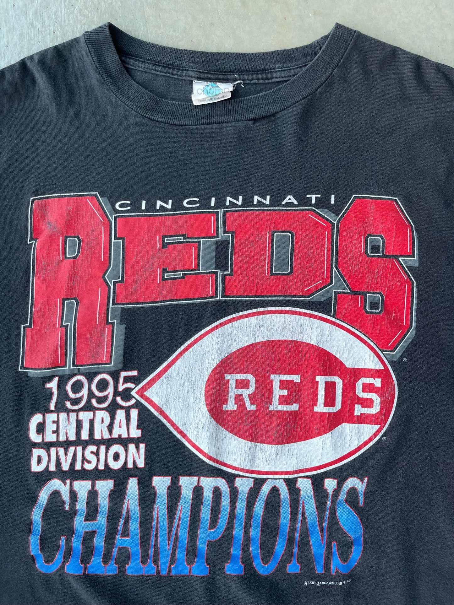 1995 Cincinnati Reds Champions T Shirt [L]