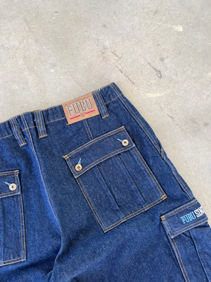 Y2K Fubu Baggy Denim Shorts [36x15]