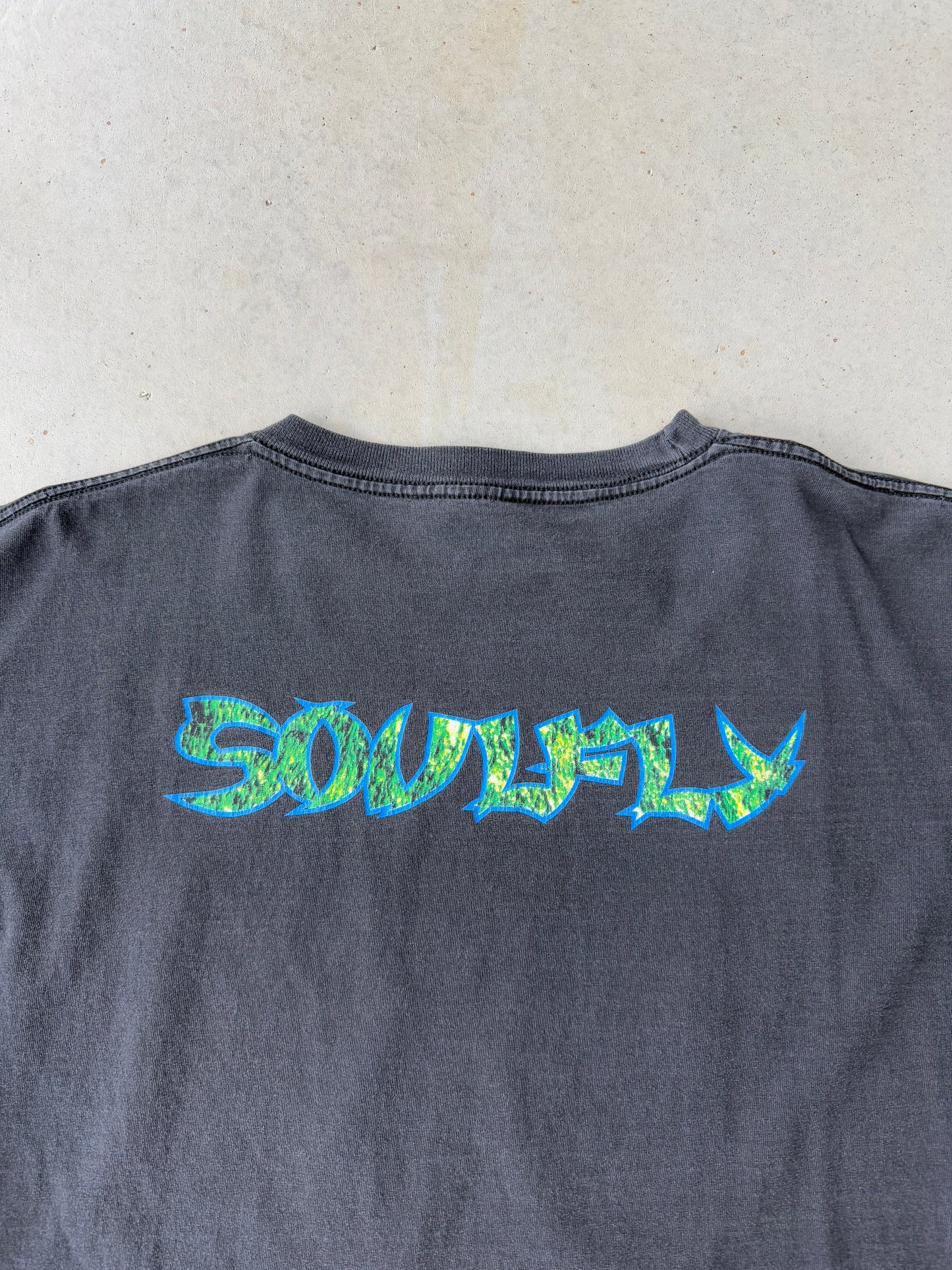 ‘98 Soulfly Long Sleeve Band T-Shirt [XL]