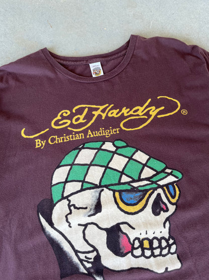 Y2K Ed Hardy Skull by Christian Audigier T-Shirt [XXL]