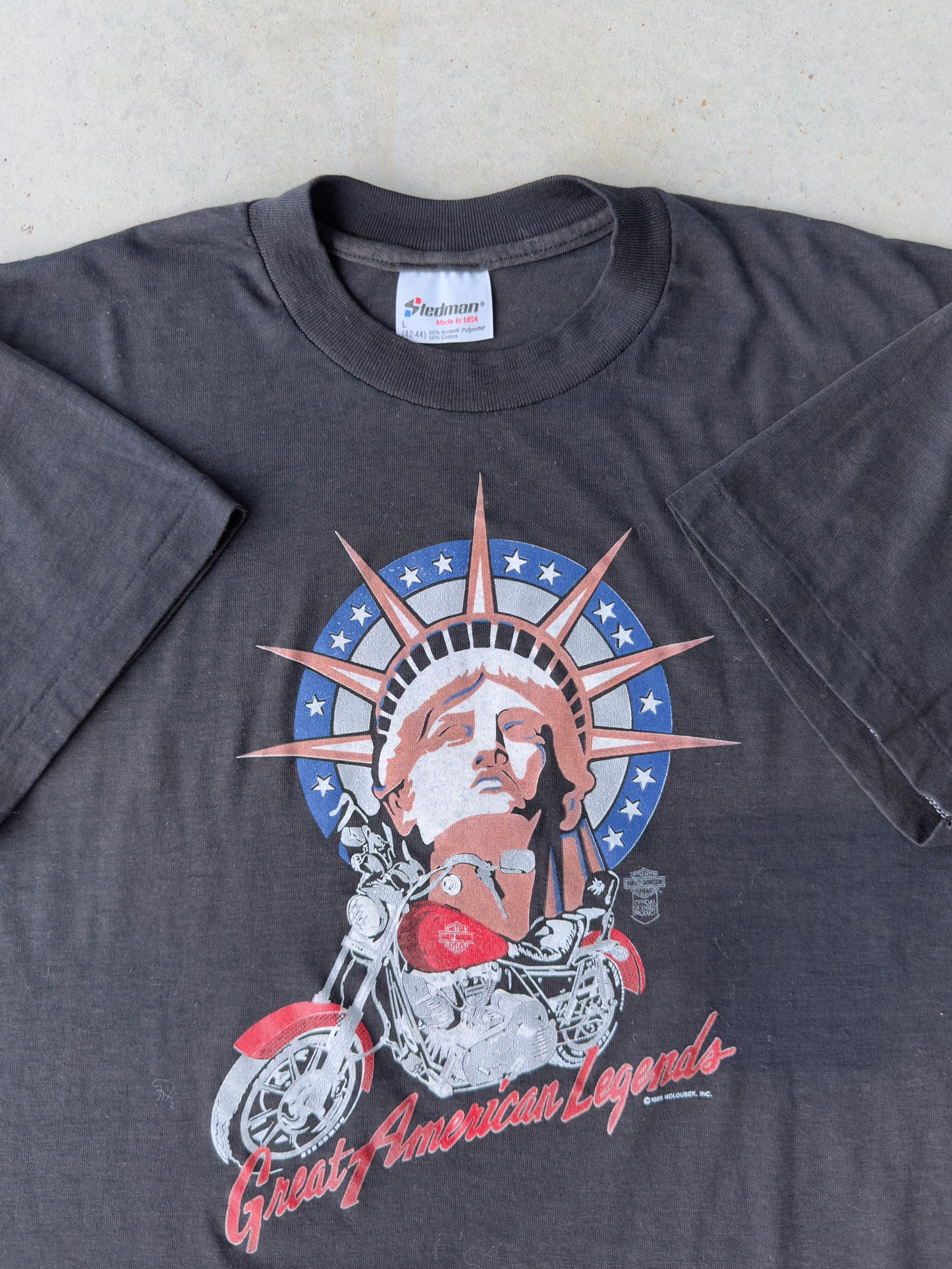 80’s Harley Davidson “ Great American Legends “ T-Shirt [M]