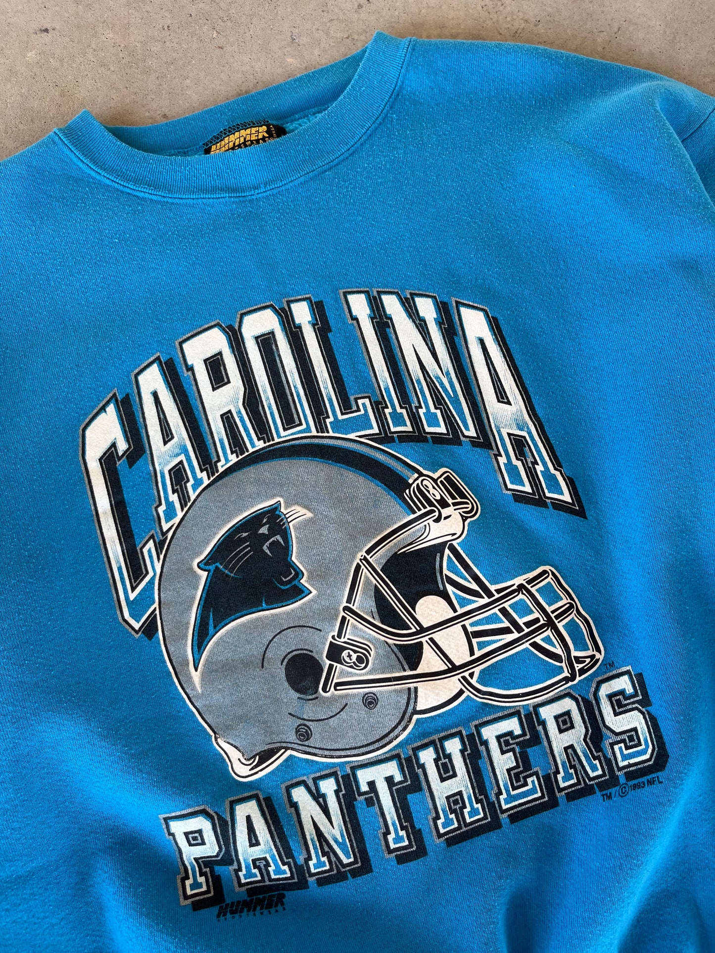 90’s Carolina Panthers Helmet Crewneck [L]